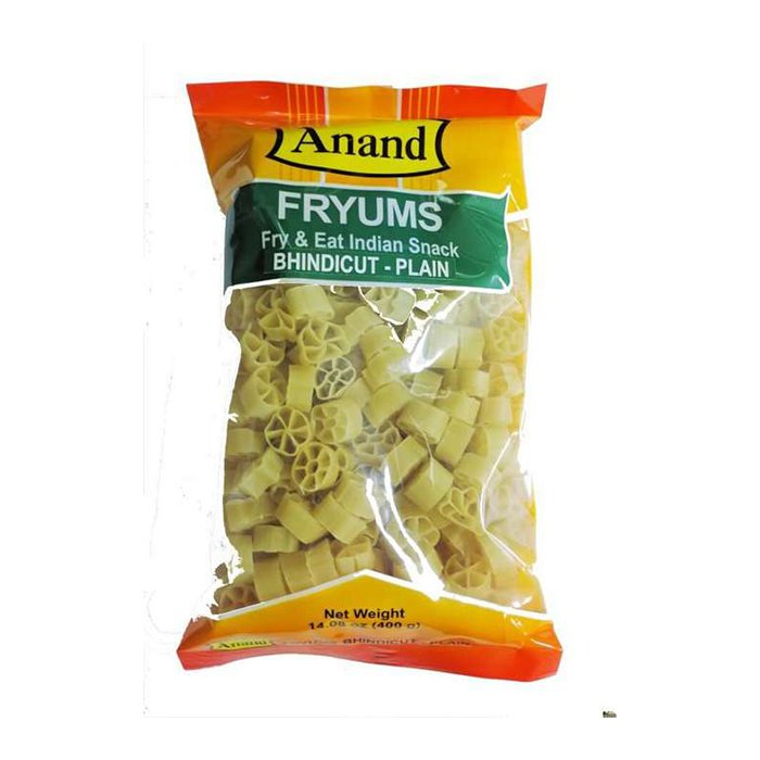 Anand  - Fryums Bhindicut Plain 400  Gm