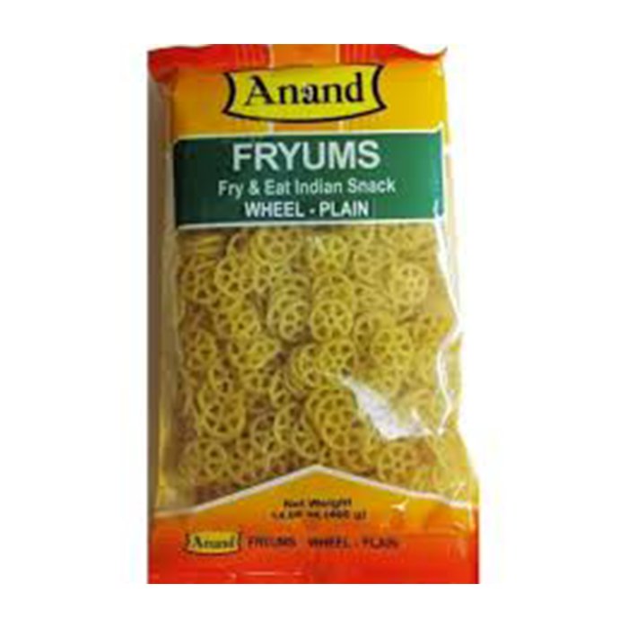 Anand - Fryums Wheel Plain 400 Gm