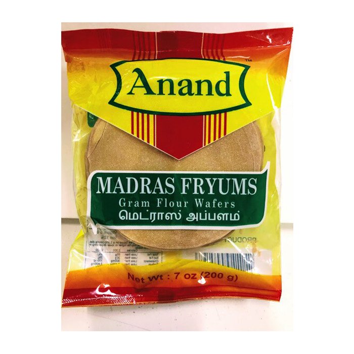 Anand  - Madras Fryums 200 Gm 