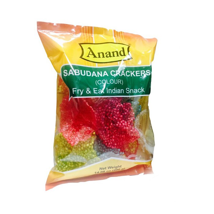 Anand - Sabudana Crackers Color 400 Gm