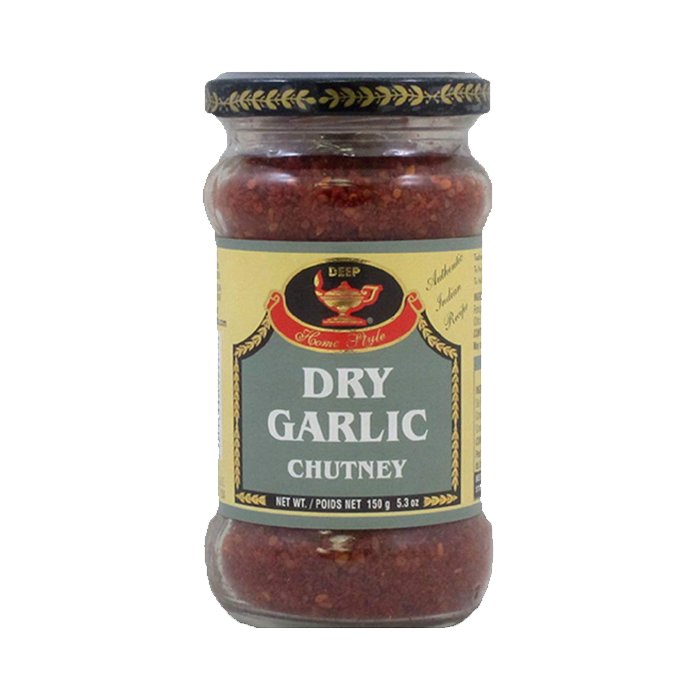 Deep - Dry Garlic Chutney 4 Oz 150 Gm