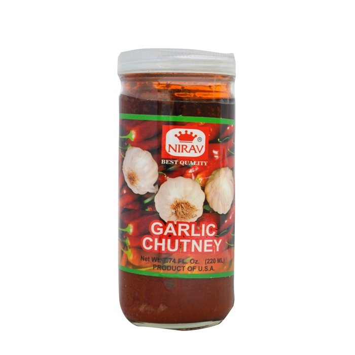 Nirav - Garlic Chutney 220 Ml 