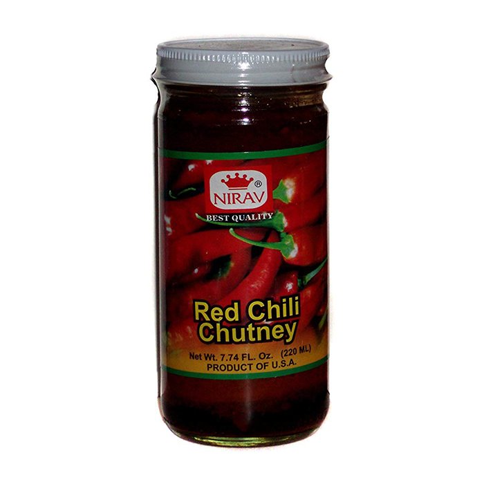 Nirav - Red Chilli Chutney 220 Ml 