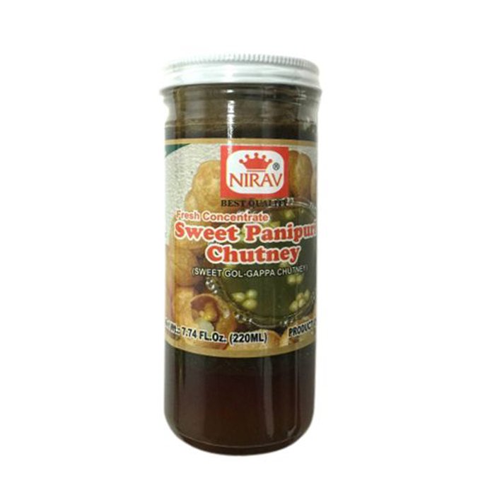 Nirav - Sweet Pani Puri Chutney 220 Ml