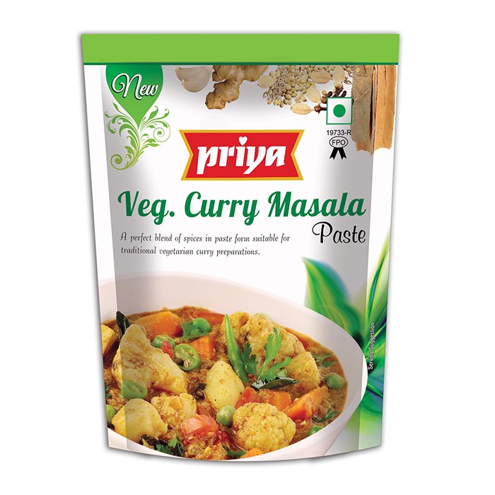 Priya - Veg Curry Masala Paste 300 Gm pickle