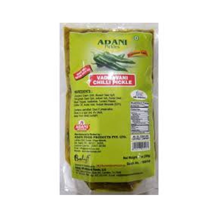 Adani - Vadhavani Chilli 200 Gm pickle