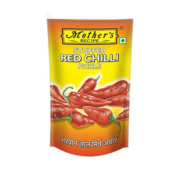 Mother's - Stuffed Red Chili Pickle 500 Gm