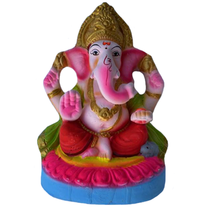 Ganesh Idol Clay water Immersible 10"