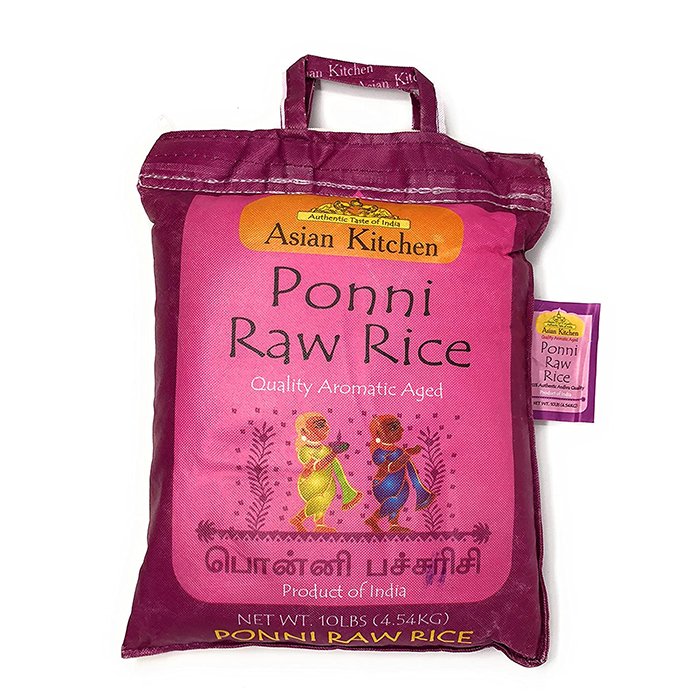 Asian Kitchen - Ponni Raw Rice 10 Lb