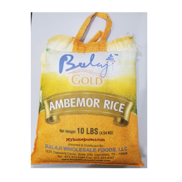 Balaji - Ambemore Rice 10 Lb