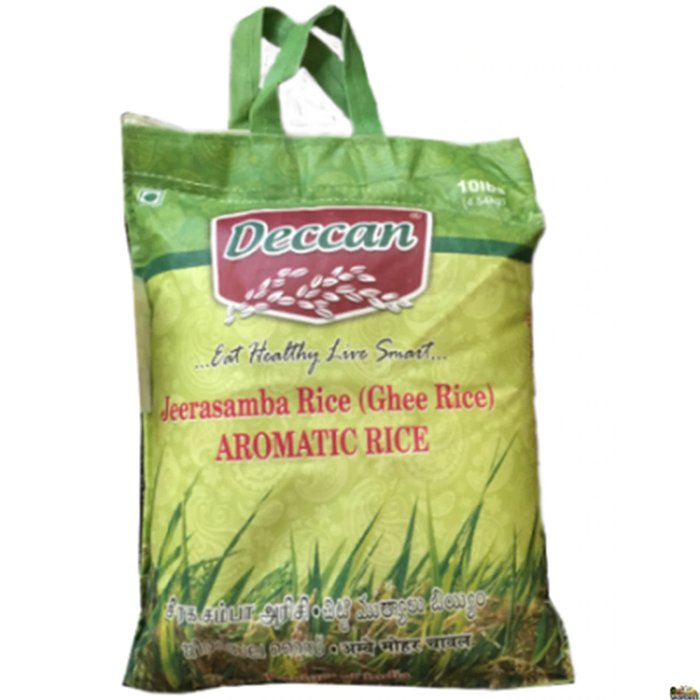 Deccan - Jeerasamba Rice 10 Lb 