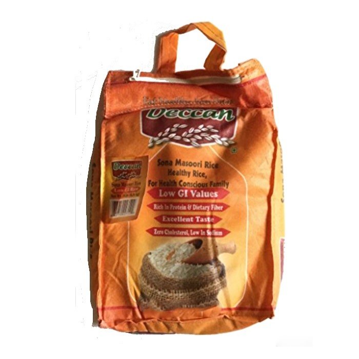 Deccan - Sona Masoori Rice Low GI 20 Lb