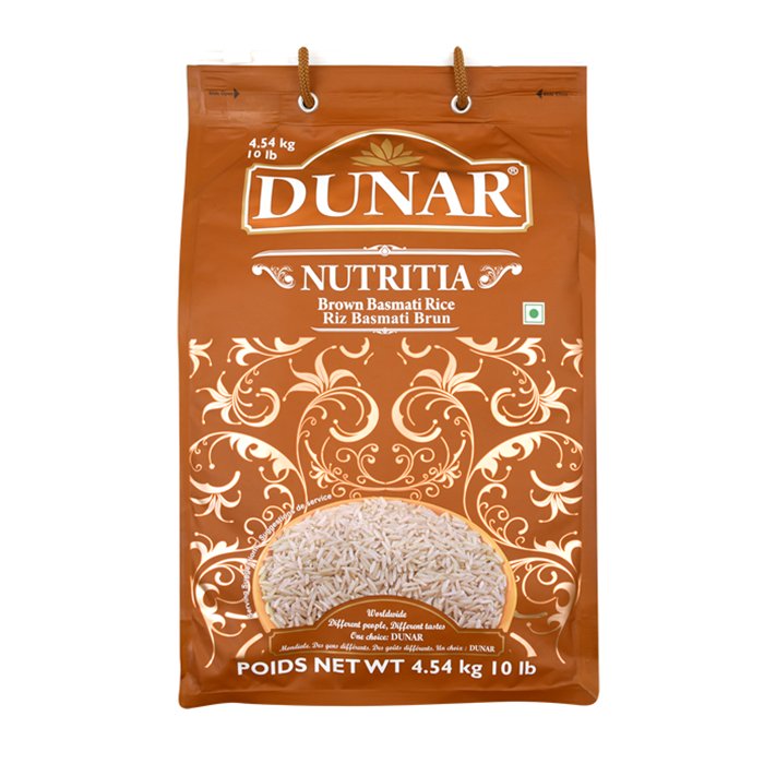 Dunar - Brown Basmati Rice 10 Lb