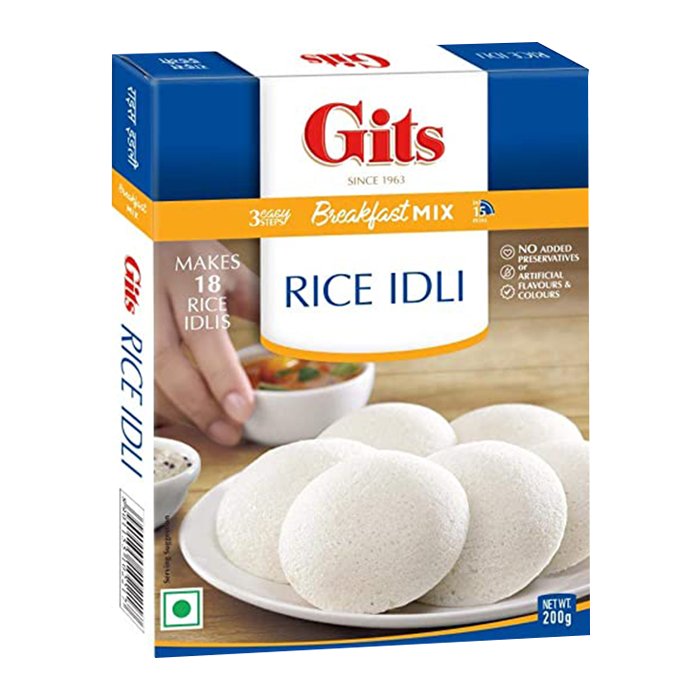 Gits - Rice Idli Mix 200 Gm