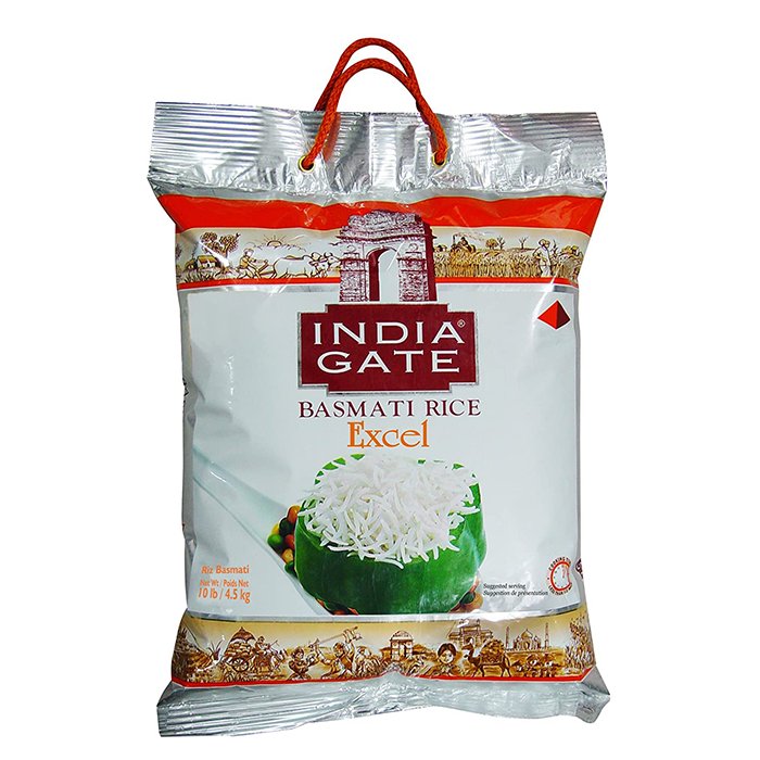 India Gate - Basmati Excel Rice 10 Lb