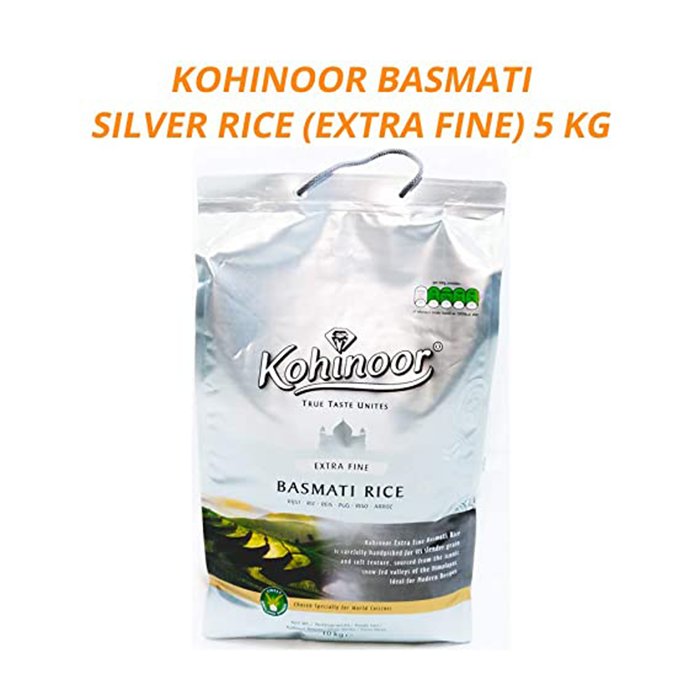 Kohinoor - Silver Basmati Rice Fine 10 Lb