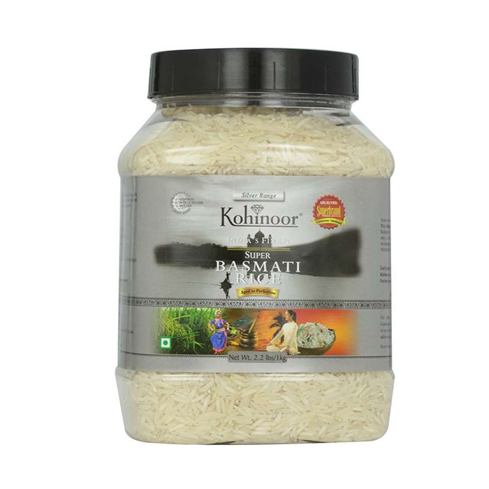 Kohinoor - Super Basmati Silver Jar 2.2 Lb