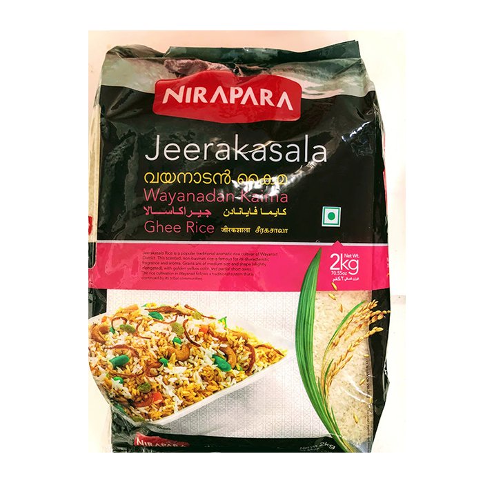 NIrapara - Jeerakasala Rice 2 Kg