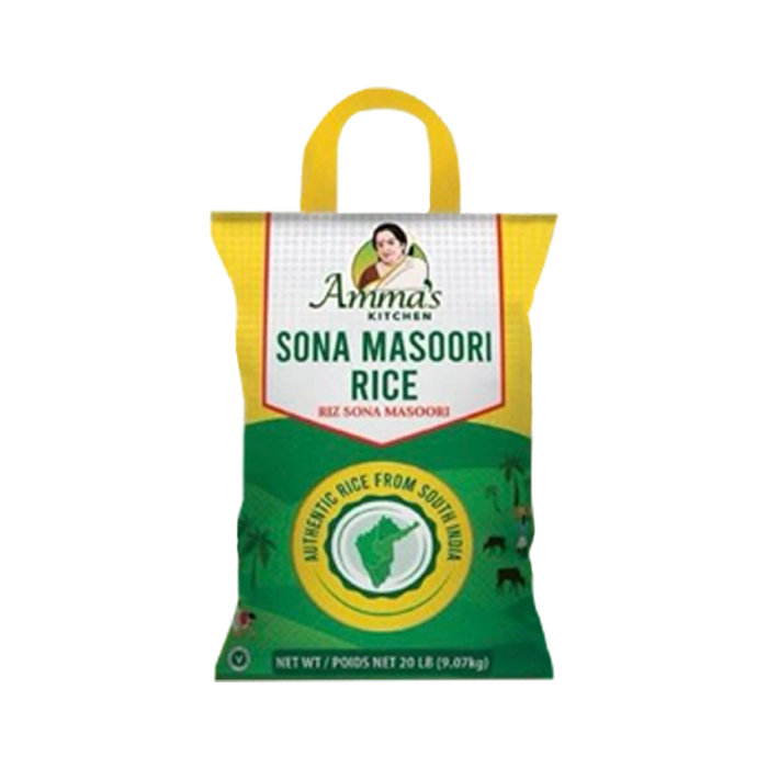 Ammas Kitchen - Sona Masoori Rice 20 Lb