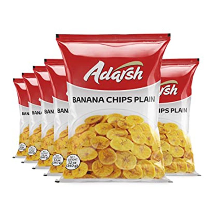 Adarsh - Banana Chips Chilli 340 Gm