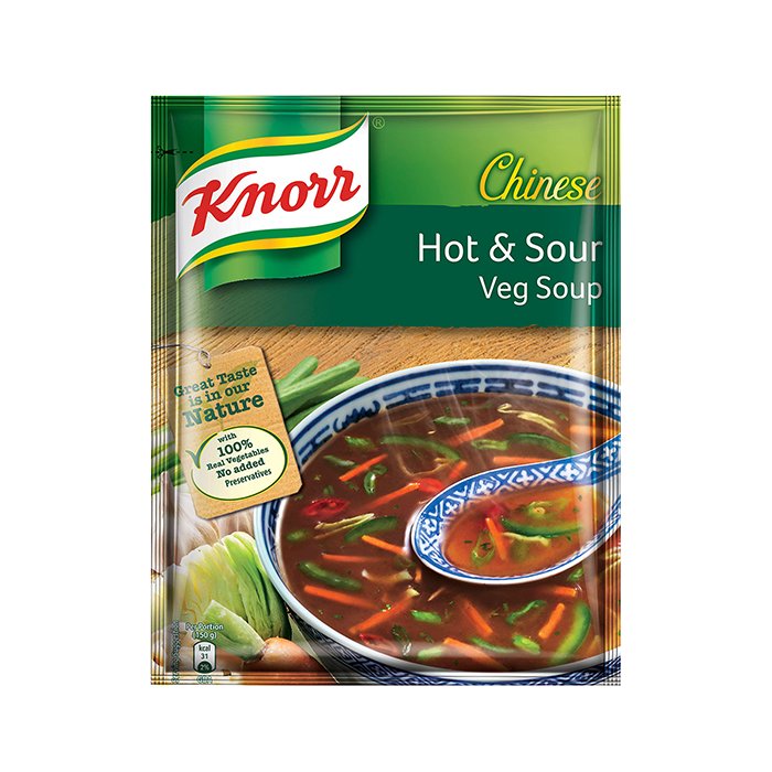 Knorr - Hot & Sour Veg Soup 43 Gm