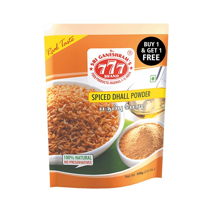 777 - Spiced Dhall Powder 100 Gm