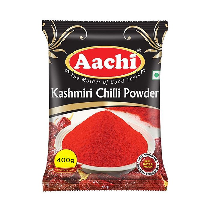 Aachi - Kashmiri Chilli Whole 400 Gm