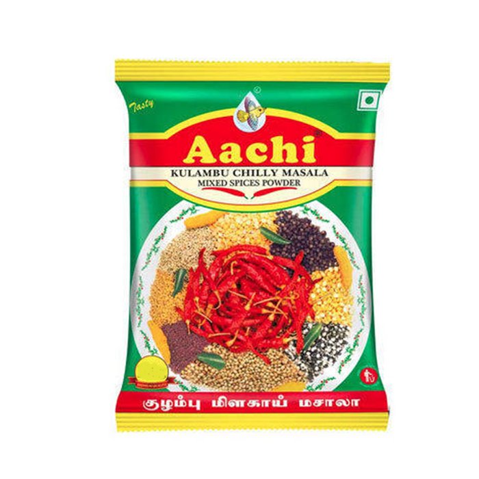 Aachi - Kulambu Chilly Mixed Masala 200 Gm