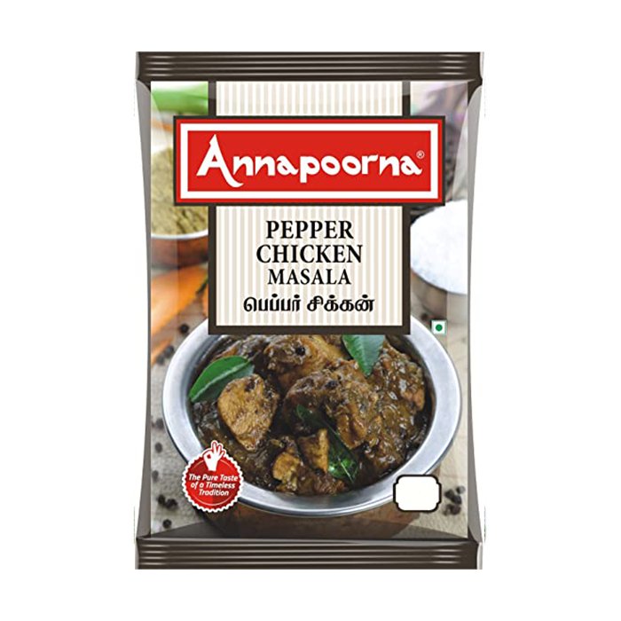 Annapoorna - Chicken Pepper Roast Masala 200 Gm