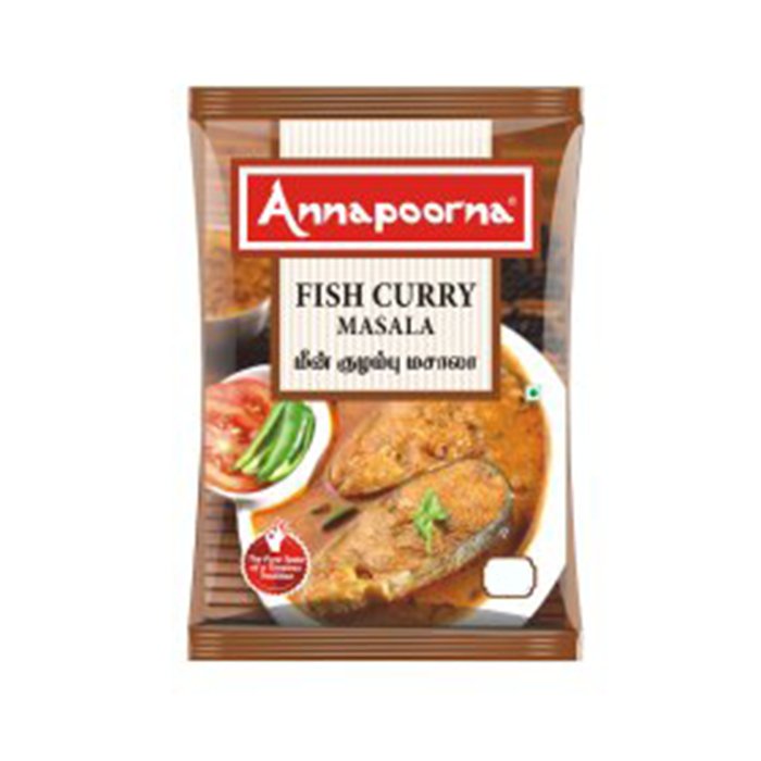 Annapoorna - Madras Fish Curry 200 Gm Masala