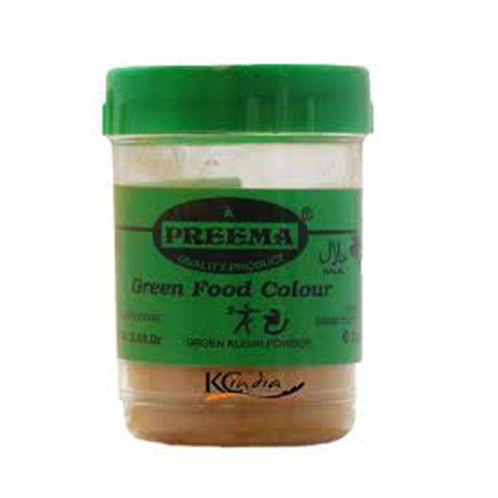 Preema - Green Food Color 25 Gm