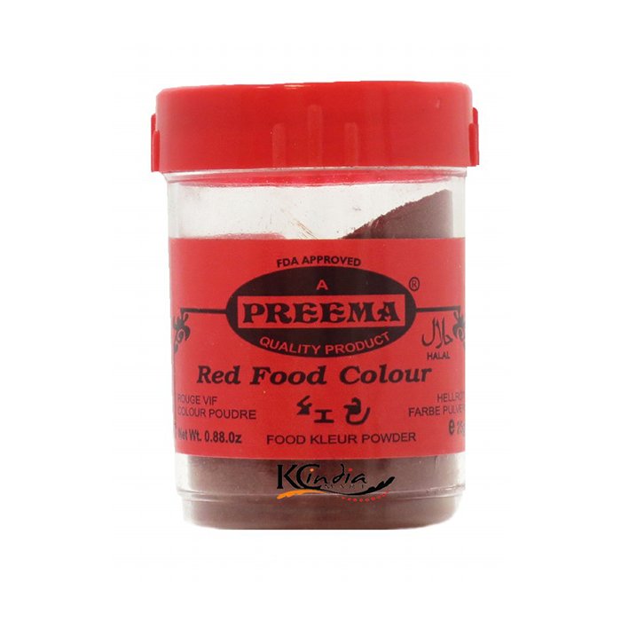 Preema - Red Food Color 25 Gm