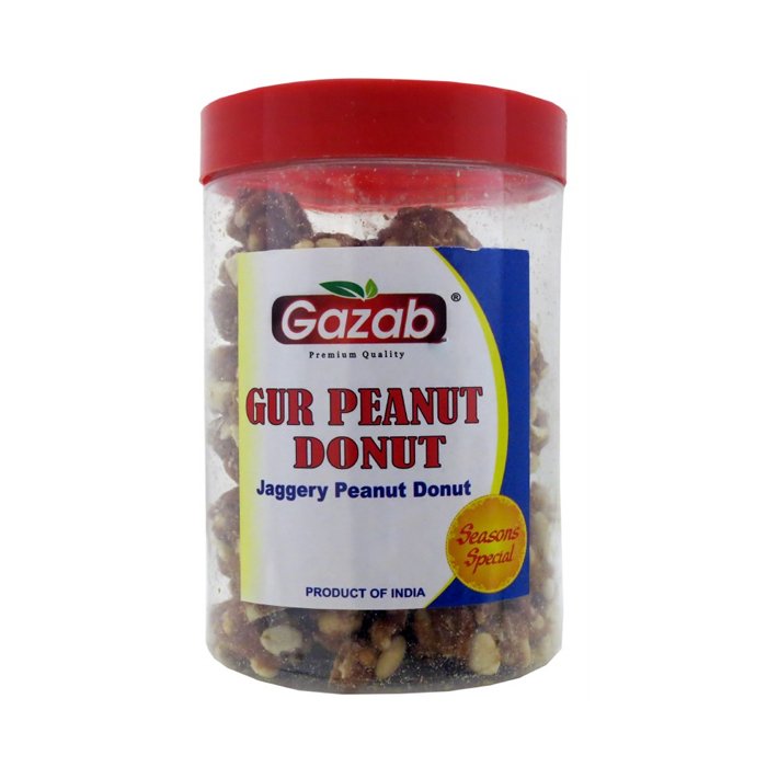 Gazab - Gur Peanut Donut 200 Gm Jaggery