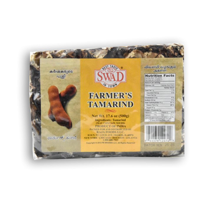 Swad - Farmer Tamarind 500 Gm